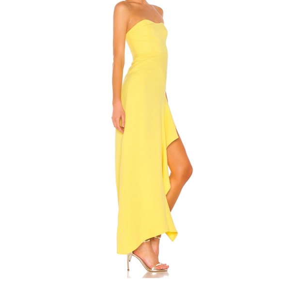NBD Dresses & Skirts - NBD Floreena Gown In Yellow